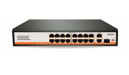 16-ти портовый коммутатор SVB-6016PC WDT