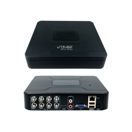 Цифровой гибридный видеорегистратор DVR-8212P LV