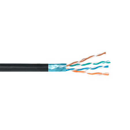 Кабель 4pr F/UTP-5e 24 AWG PE
